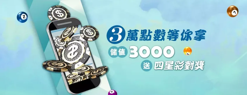 冠天下娛樂城優惠:首存50%、儲值3000送四星彩及百家樂專屬活動 2 冠天下娛樂城優惠儲值3000送四星彩