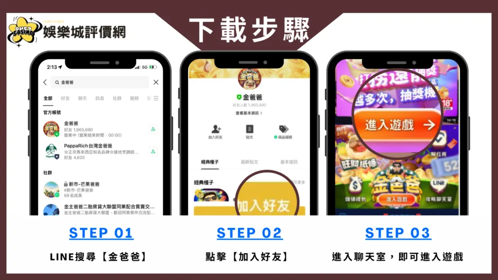 金爸爸評價:全台唯一LINE認證授權,免費發財金天天領! 7 金爸爸-下載教學