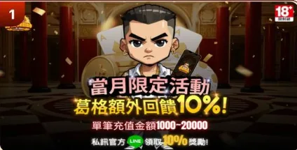 葛格Online優惠:首儲送、JP獎金、每日簽到等超狂優惠一次看! 2 葛格Online:限定活動 葛格儲值額外回饋10%