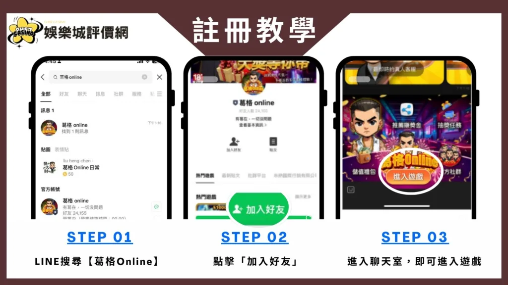 葛格Online評價:春風代言加持真的穩?出金靠人,適合小玩? 7 葛格Online下載註冊教學